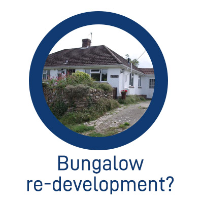 WANTED Bungalow re-development